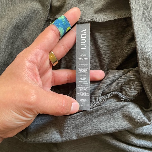 Vuori Lux Harem Joggers - Dark Olive Grey - Picture 7 of 7